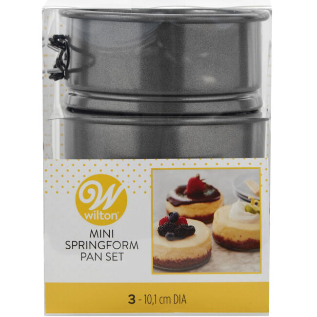 SET OF 3 MINI SPRINGFORM 10CM - Image 3