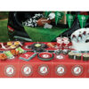 CLEAR RECTANGULAR FOUR COMPARTMENT TRAY 13X41CM - Image 5