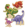 CENTERPIECE DINO BLAST 30X23CM