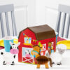 CENTERPIECE BARN FARMHOUSE FUN 4PCS - Image 2