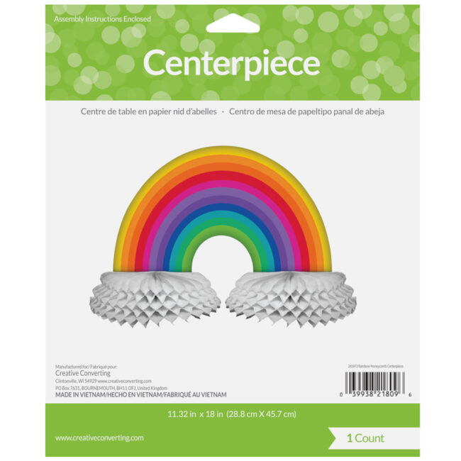 CENTERPIECE RAINBOW 30X46CM - Image 5