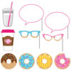 PHOTO PROPS DONUT TIME 10PCS