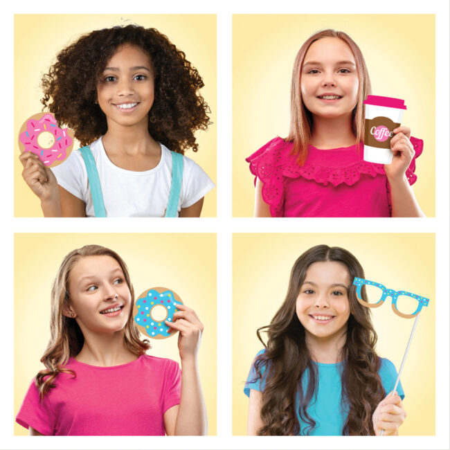 PHOTO PROPS DONUT TIME 10PCS - Image 6
