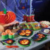 PUMPKIN HONEYCOMP CENTERPIECE LARGE 30.5CM - Image 2