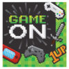 LUNCHEON NAPKINS 2PLY GAMING 16.5CM 16PCS