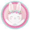 DINNER PLATES BUNNY 22CM 8PCS