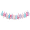 TASSEL GARLAND IRIDESCENT 20.3X12.7CM