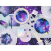 PAPER FANS IRIDESCENT 30CM 2PCS - Image 5