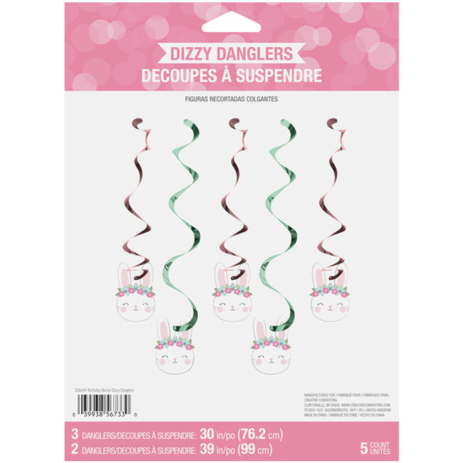 DIZZY DANGLERS BUNNY 5PCS - Image 3