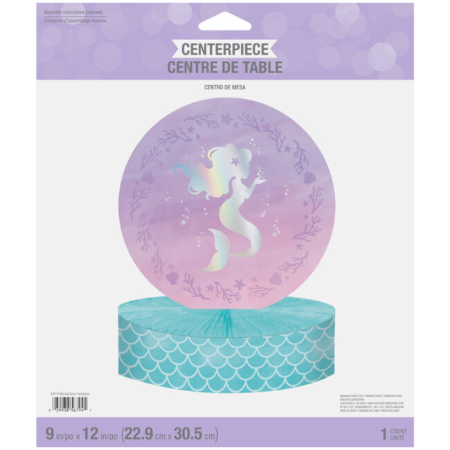 CENTERPIECE MERMAID SHINE 23X30CM - Image 5