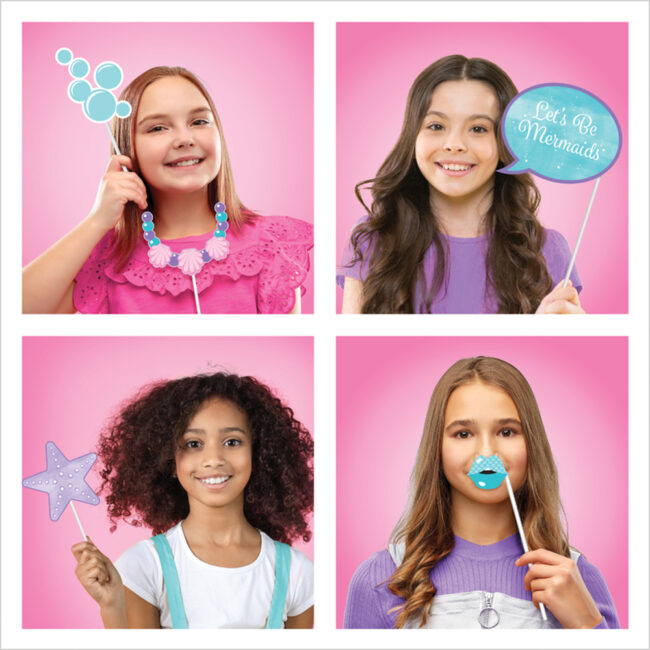 PHOTO PROPS MERMAID SHINE 26CM 10PCS - Image 6