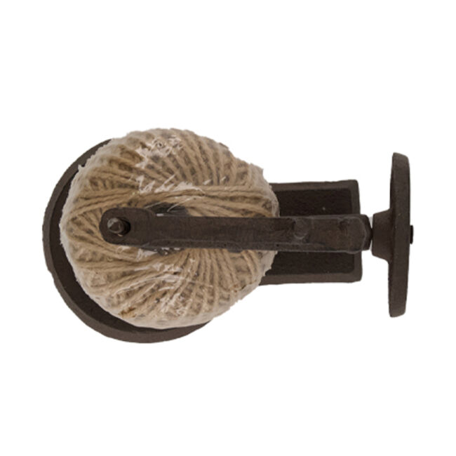 SPOOL SEW MACHINE CAST IRON DARK BROWN 17X17X10CM - Image 2