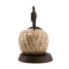 SPOOL SEW MACHINE CAST IRON DARK BROWN 17X17X10CM