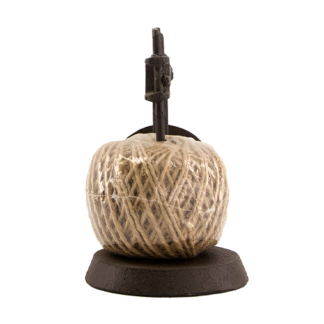 SPOOL SEW MACHINE CAST IRON DARK BROWN 17X17X10CM