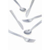 CUTTLERY METALLIC SILVER HAMMERED 24PCS - Image 2