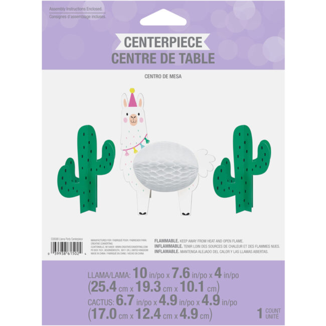 CENTERPIECE 3D SET LLAMA PARTY - Image 5
