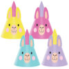 HAT LLAMA PARTY 16X11CM 8PCS