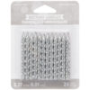 CANDLES SPIRAL SILVER 6CM 24PCS - Image 2