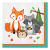 LUNCHEON NAPKINS 2PLY WILD ONE 16.5CM 16PCS