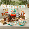 PAPER TREAT BAGS WILD ONE 20X11CM 8PCS - Image 2