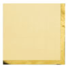 NAPKINS 3PLY FOIL/PASTEL 12.7CM 12PCS - Image 3