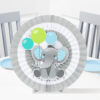 PAPER FAN CENTERPIECE ELEPHANT 41CM - Image 3