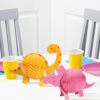 CENTERPIECE GIRL DINO PARTY 2PCS - Image 2