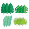 LEAF CUTOUTS DINO PARTY 12PCS
