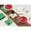 PLASTIC PLATES WHITE PEBBLE 23CM 10PCS - Image 3