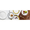 PLASTIC PLATES GOLD RIM 26CM 10PCS - Image 3