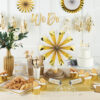 CAKE TOPPER LOVE GOLD FOIL 18X15CM - Image 2