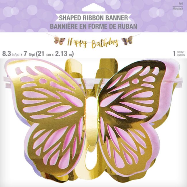 BANNER BUTTERFLY SHIMMER 2.1M - Image 4