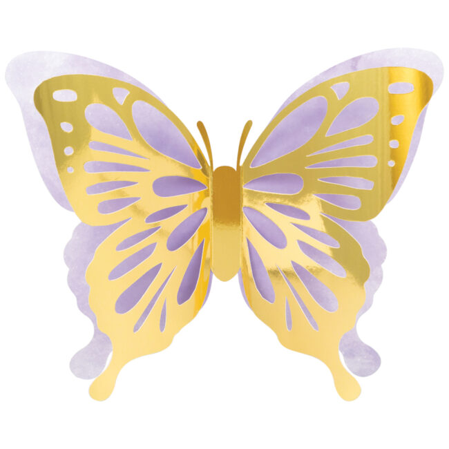 WALL DECOR BUTTERFLY 3PCS - Image 3