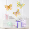 WALL DECOR BUTTERFLY 3PCS - Image 5
