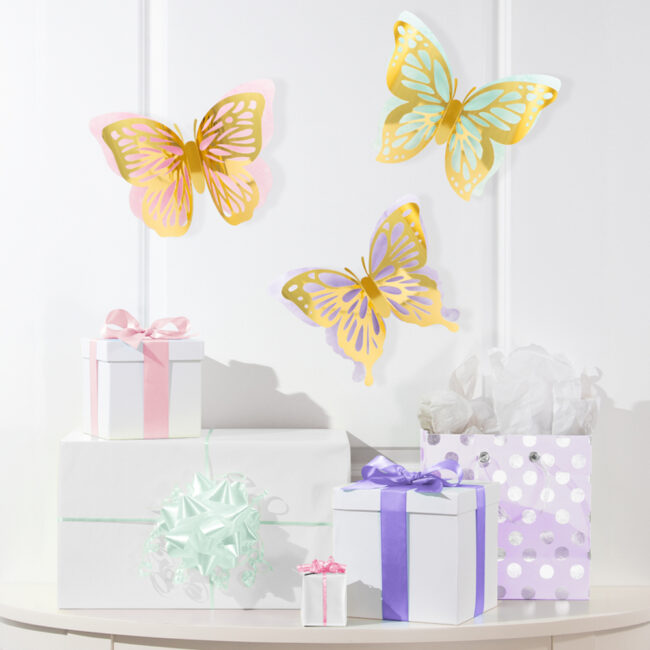 WALL DECOR BUTTERFLY 3PCS - Image 5