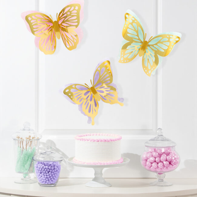 WALL DECOR BUTTERFLY 3PCS - Image 6