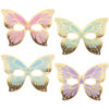 PAPER MASKS BUTTERFLY WITH STRING 8PCS