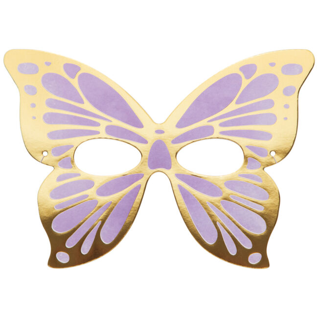 PAPER MASKS BUTTERFLY WITH STRING 8PCS - Image 9