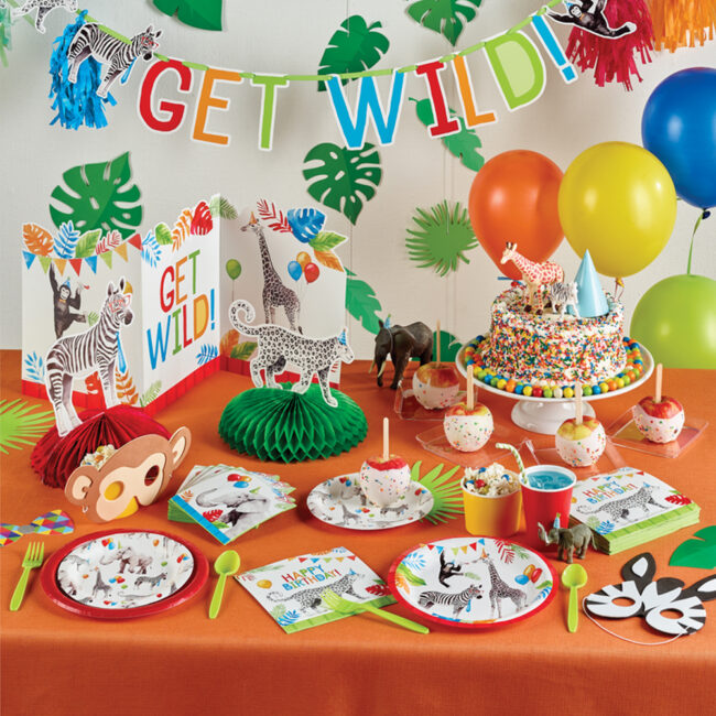 CENTERPIECE PARTY ANIMALS 4PCS - Image 3