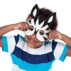 MASKS FOAM PARTY ANIMALS 18CM 4PCS - Image 2