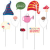 PHOTO PROPS PARTY GNOMES 25CM 10PCS