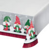 PAPER TABLECOVER HOLIDAY GNOMES 137X259CM
