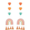 HANGING CUTOUTS BOHO RAINBOW 91X23CM 2PCS