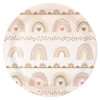 LUNCHEON PLATES BOHO RAINBOW 18CM 8PCS