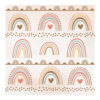 LUNCHEON NAPKINS 2PLY BOHO RAINBOW 16.5CM 16PCS