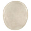PLATE ALUMINIUM SILVER 21.5X19X0.5CM