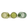 VASE GLASS GREEN MIX ASSORTED 10X21CM - Image 2