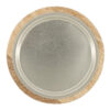 CANDLE HOLDER MANGO NATURAL WOOD 20X20CM - Image 2