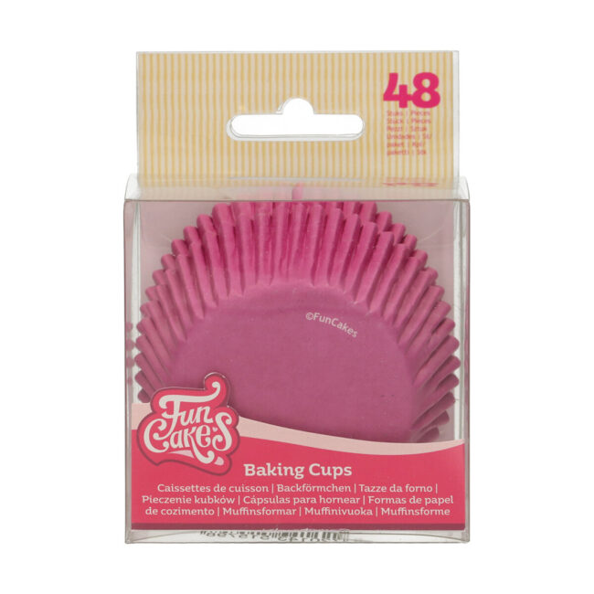BAKING CUPS PINK 48PCS 50X32MM - Image 3