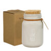 SOY CANDLE 'LET LOVE RULE' FIGS DELIGHT 5X8CM - Image 2